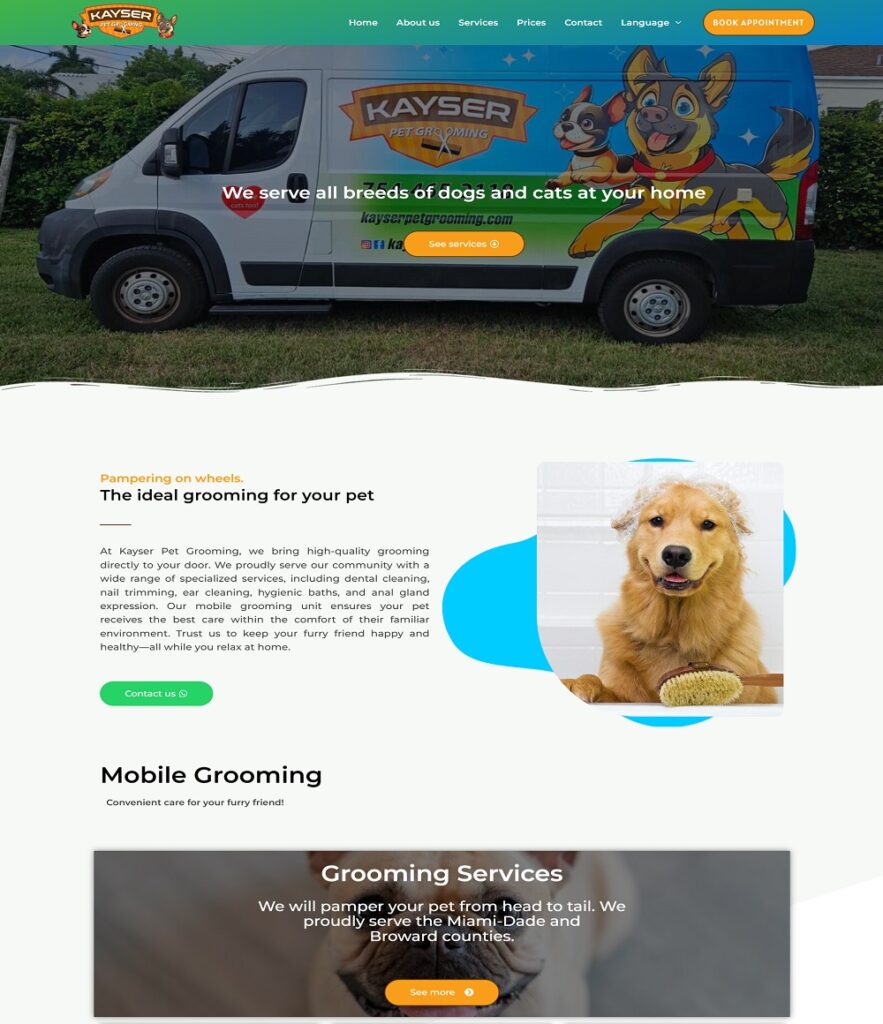kayser Pet Grooming | Arroba Consulting